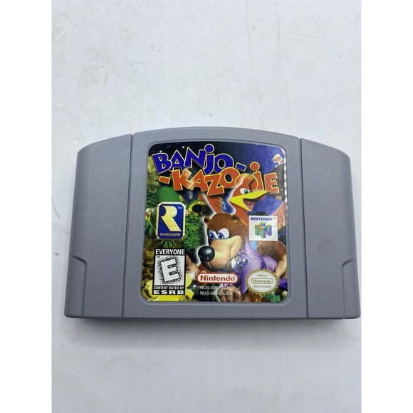 Banjo-Kazooie (Nintendo 64, 1998) N64 Cartridge Only Tested